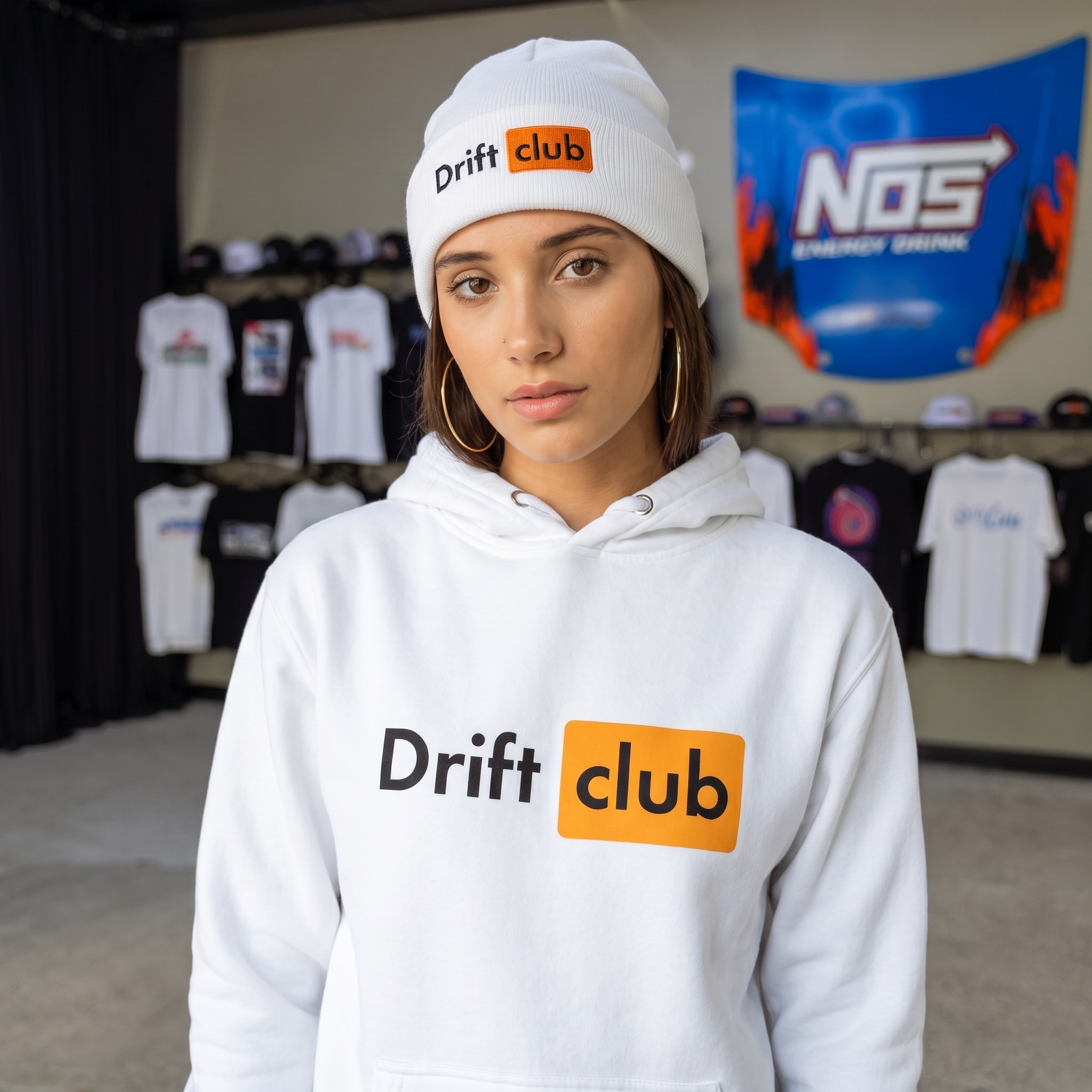 Drift Club Parody Hoodie