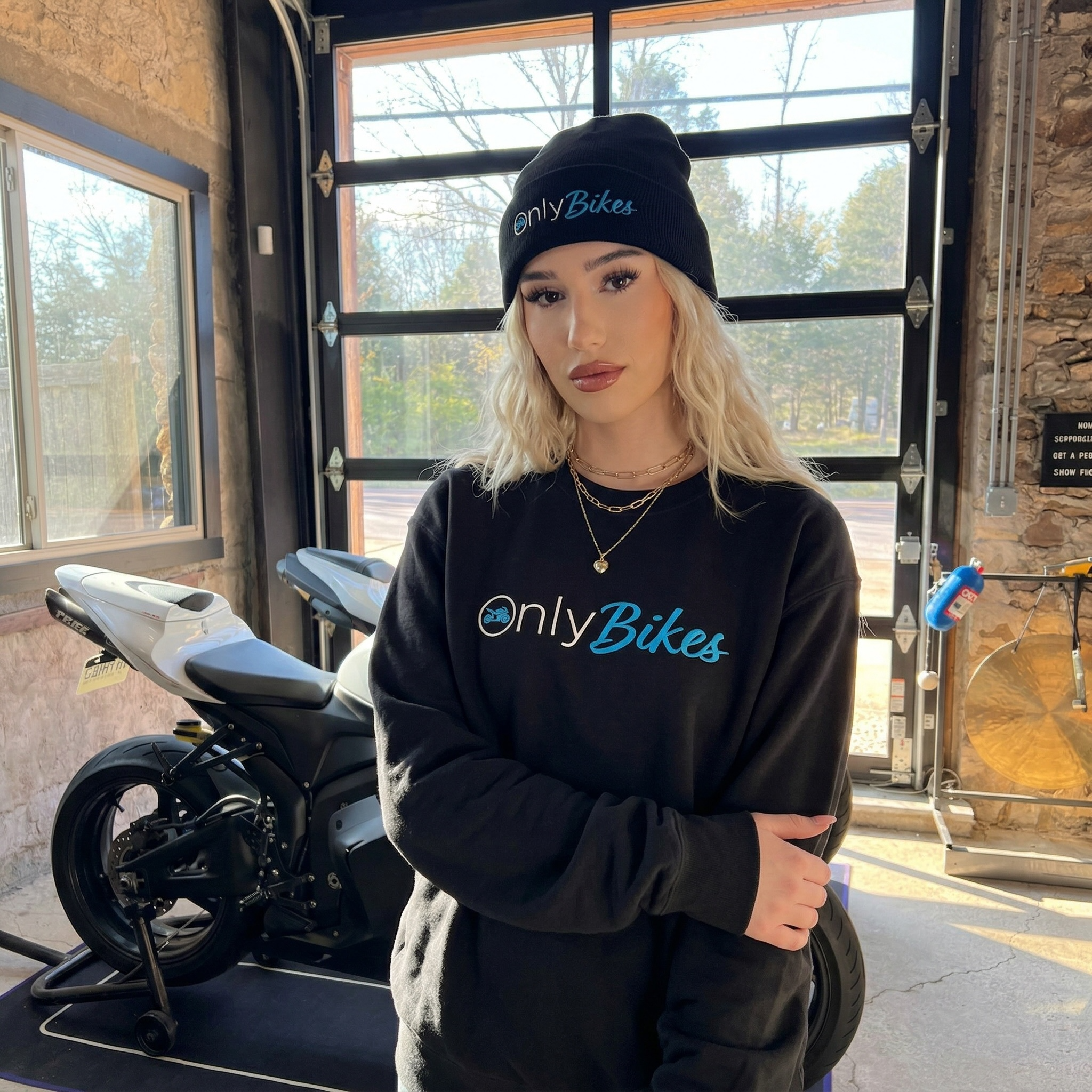 Only Bikes Parody Sweatshirt