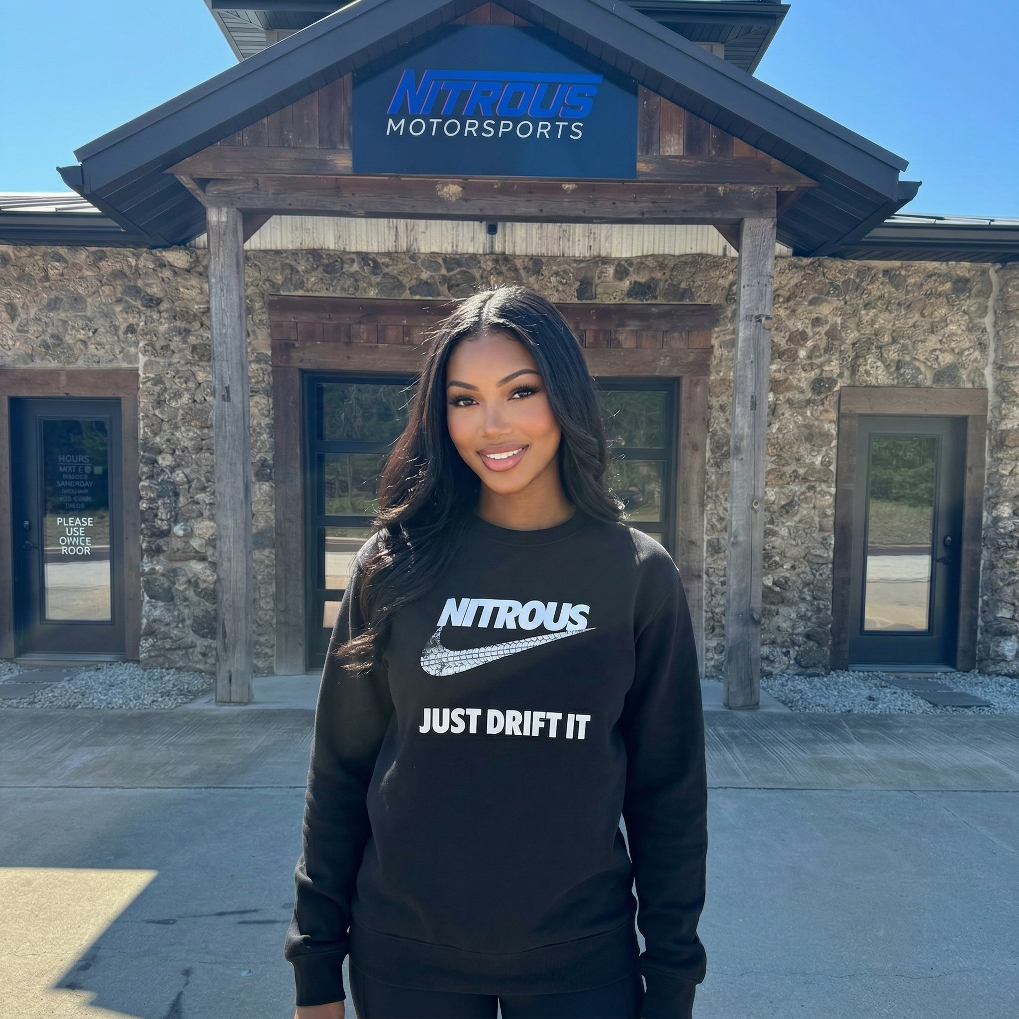 Just Drift It Parody Sweatshirt