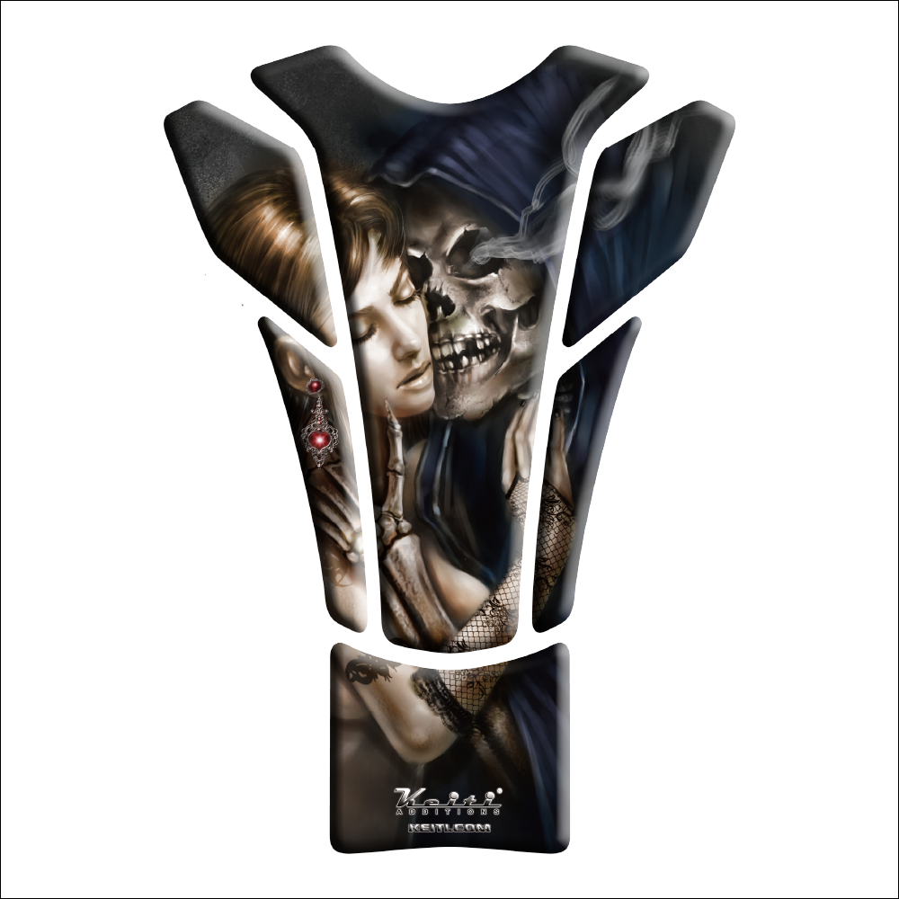 Keiti Additions KT8510 Beauty Reaper & Skull Tank Pad
