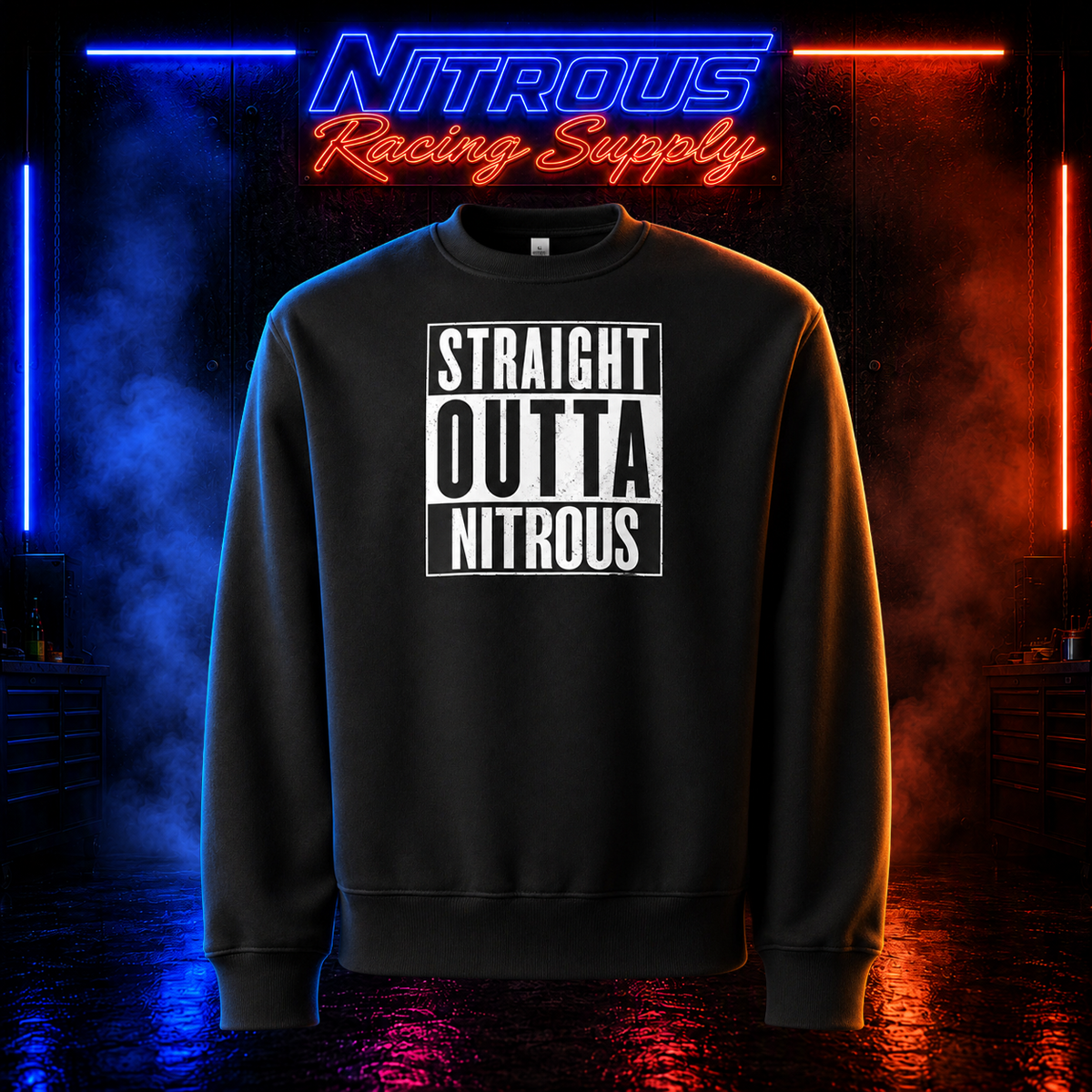 Straight Outta Nitrous Parody Sweatshirt