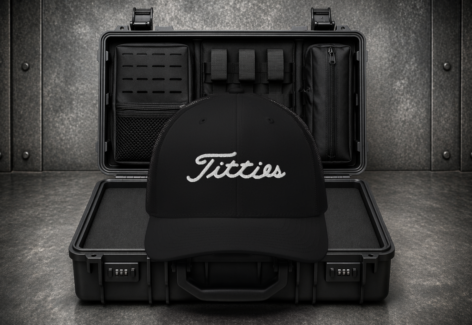 Titties Golf Parody Hat
