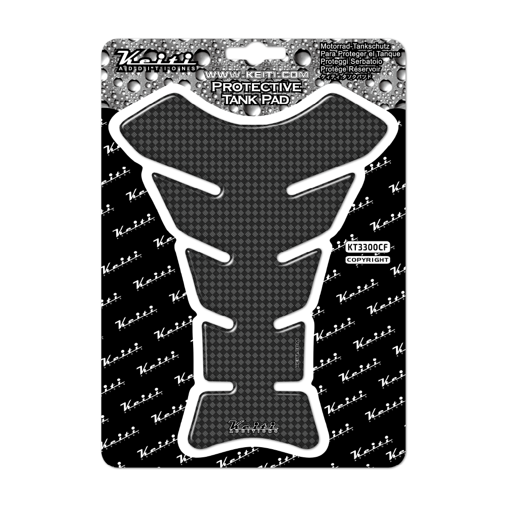 Keiti Additions KT3300CF Carbon-look Tank Pad