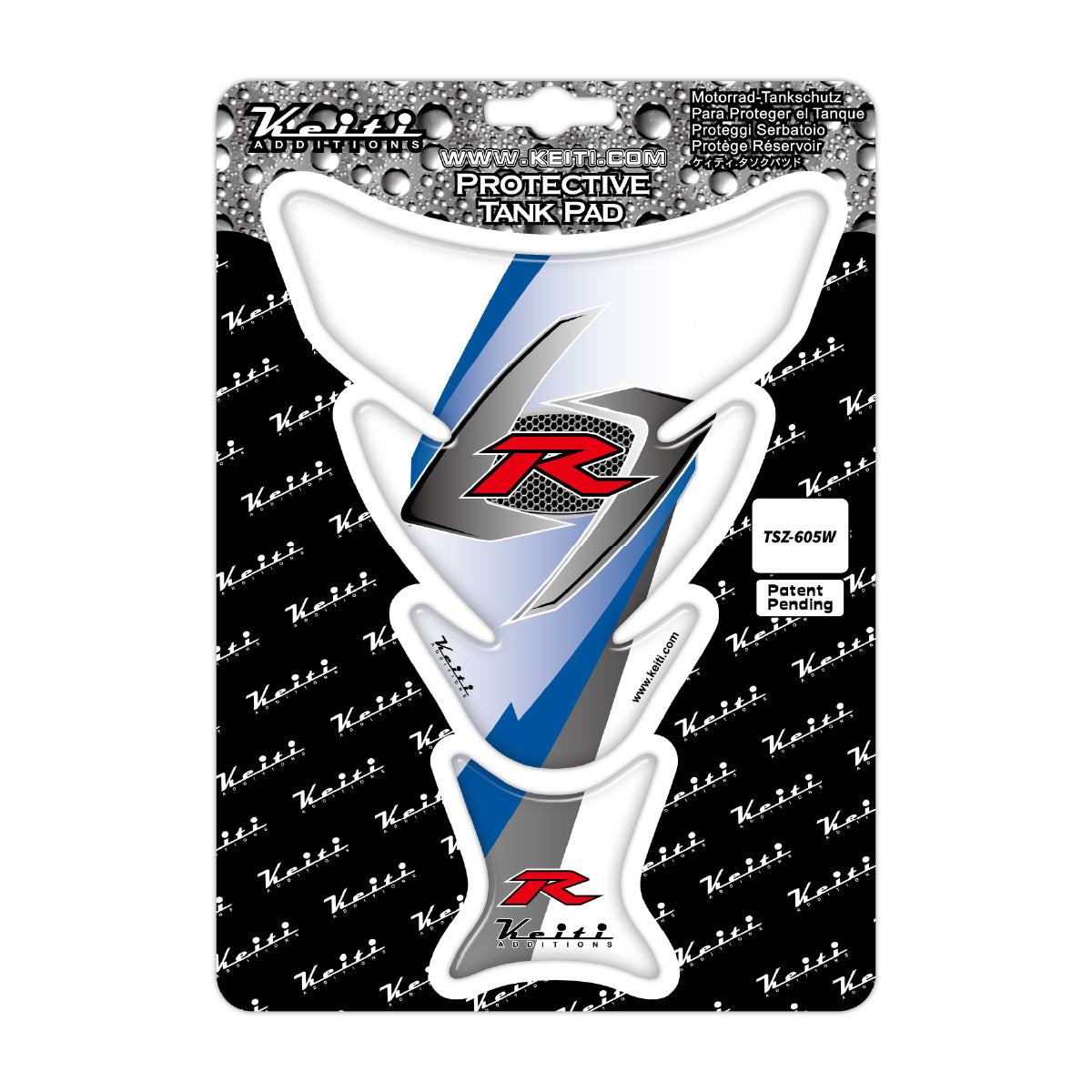Keiti Additions TSZ-605W Suzuki Tank Pad