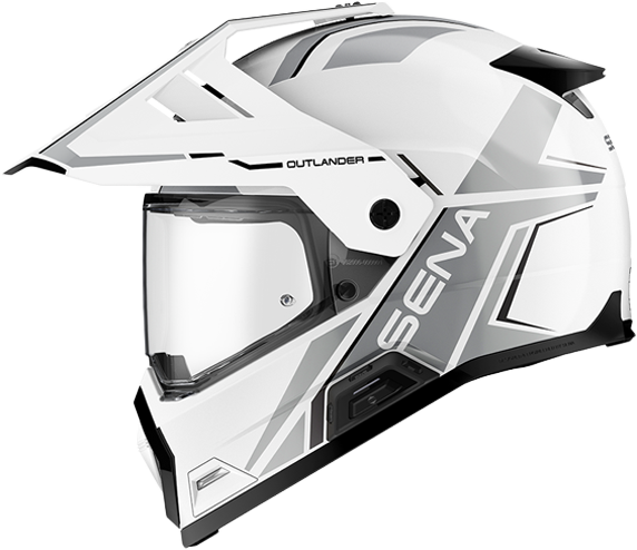 Outlander  Smart Ds Helmet White Xl