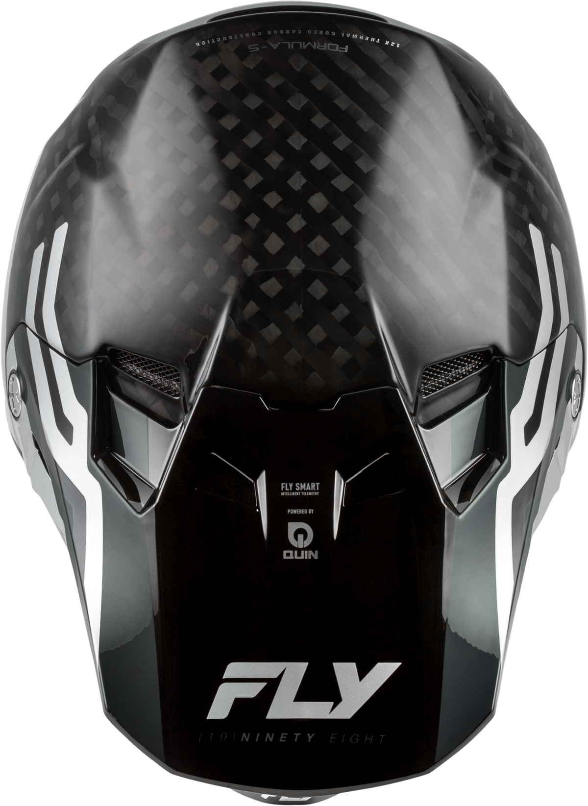Formula S Carbon Byte Helmet Black Carbon/Grey/Silver Xs