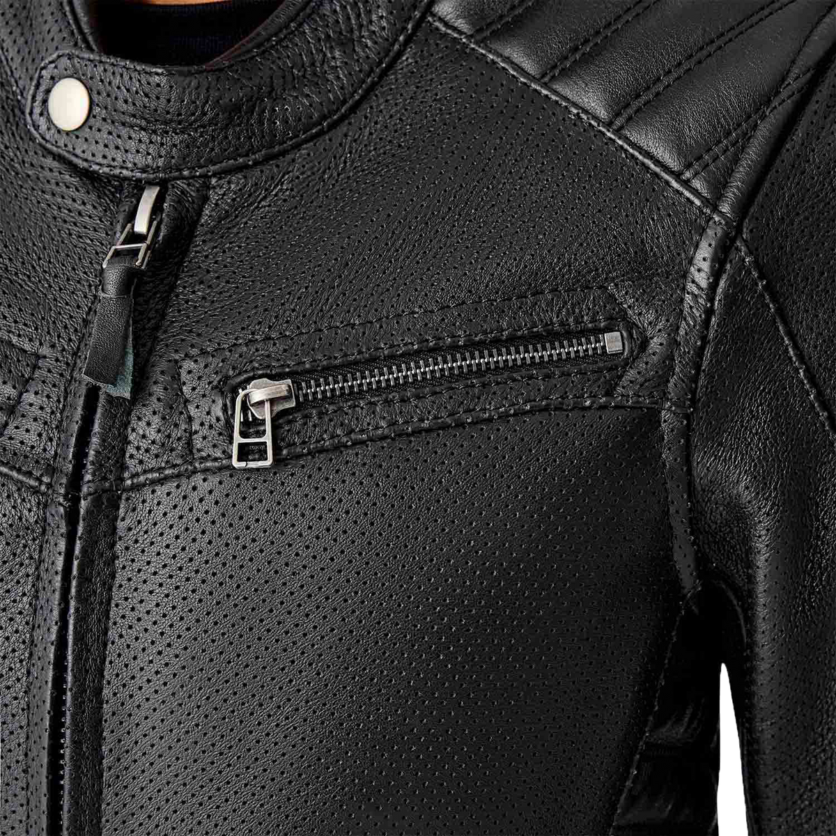 Womens Roadster Air D3o Jacket Black Leather Xs
