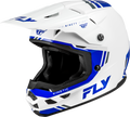 Kinetic Verdict Helmet White/Blue/Grey Xl