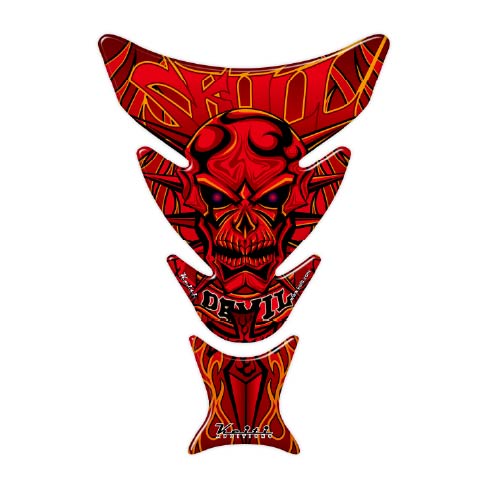 Keiti Additions KT8020R Reaper & Skull Tank Pad