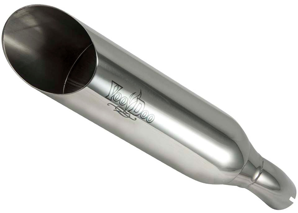 Shorty Slip On Exhaust Polished