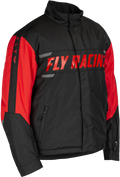 Outpost Jacket Black/Red Sm