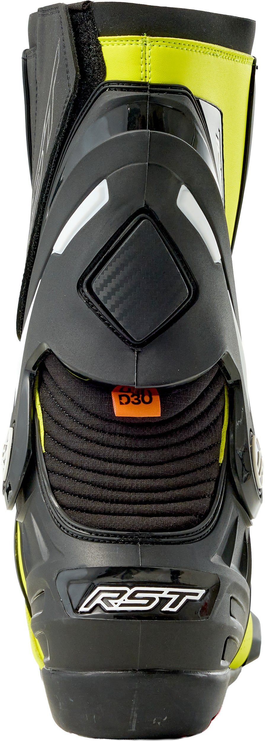 Tractech Evo D3o Boot Black/Flo Yellow 9