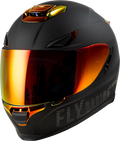 Fly Racing Sentinel Recon Helmet Matte Black/Fire Chrome
