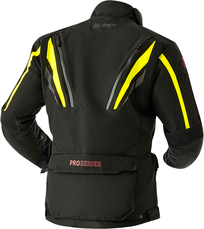 Ps Paragon D3o Jacket Black/Flo Yellow Textile Lg
