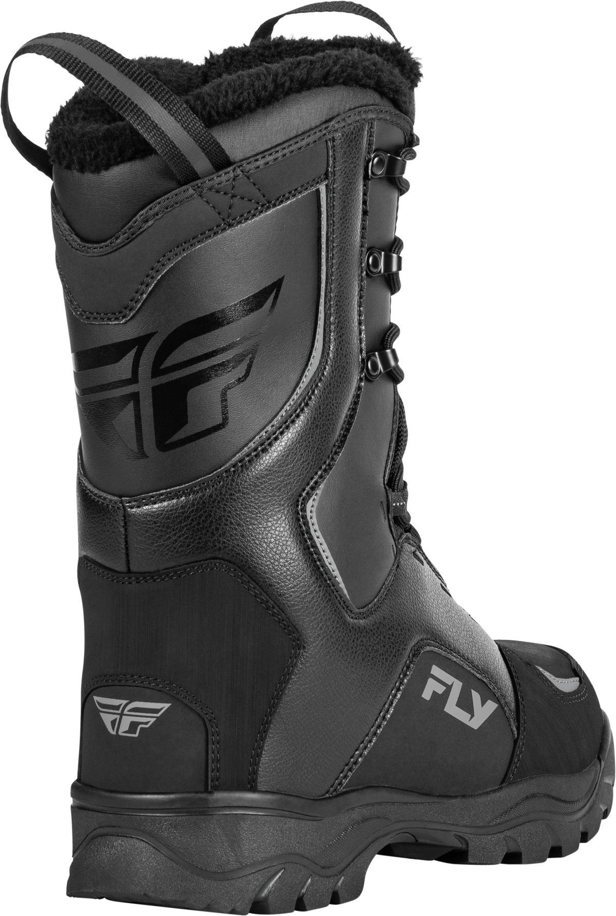 Marker Laced Boot Black Sz 9