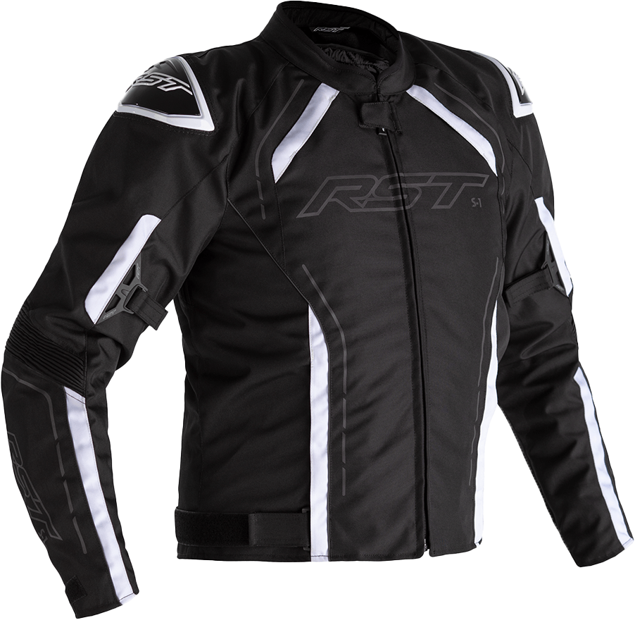 S1 Ce Jacket Black/Black/White Textile Md