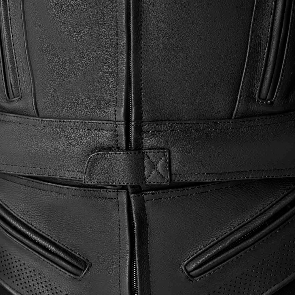 Tractech Evo D3o Jacket Black Leather Xs