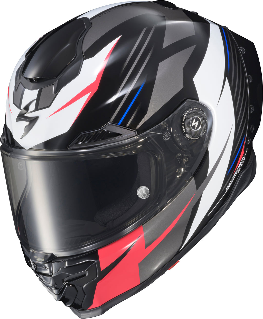 Apex Exo Warp Full Face Helmet Dilithium Blk/Red/Wht/Blue Xl