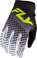 Fly Racing Kinetic Fade Gloves Black/White/Hi-Vis