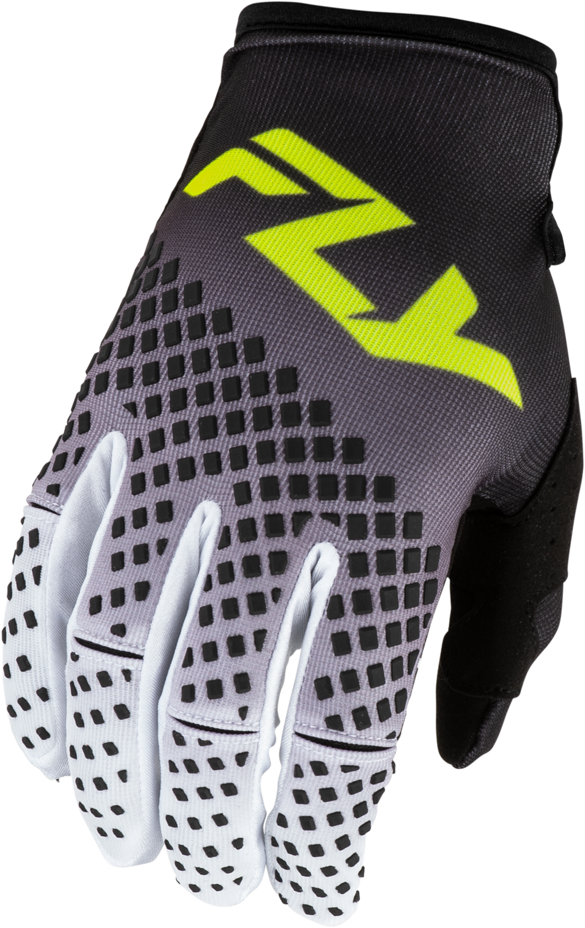 Fly Racing Kinetic Fade Gloves Black/White/Hi-Vis