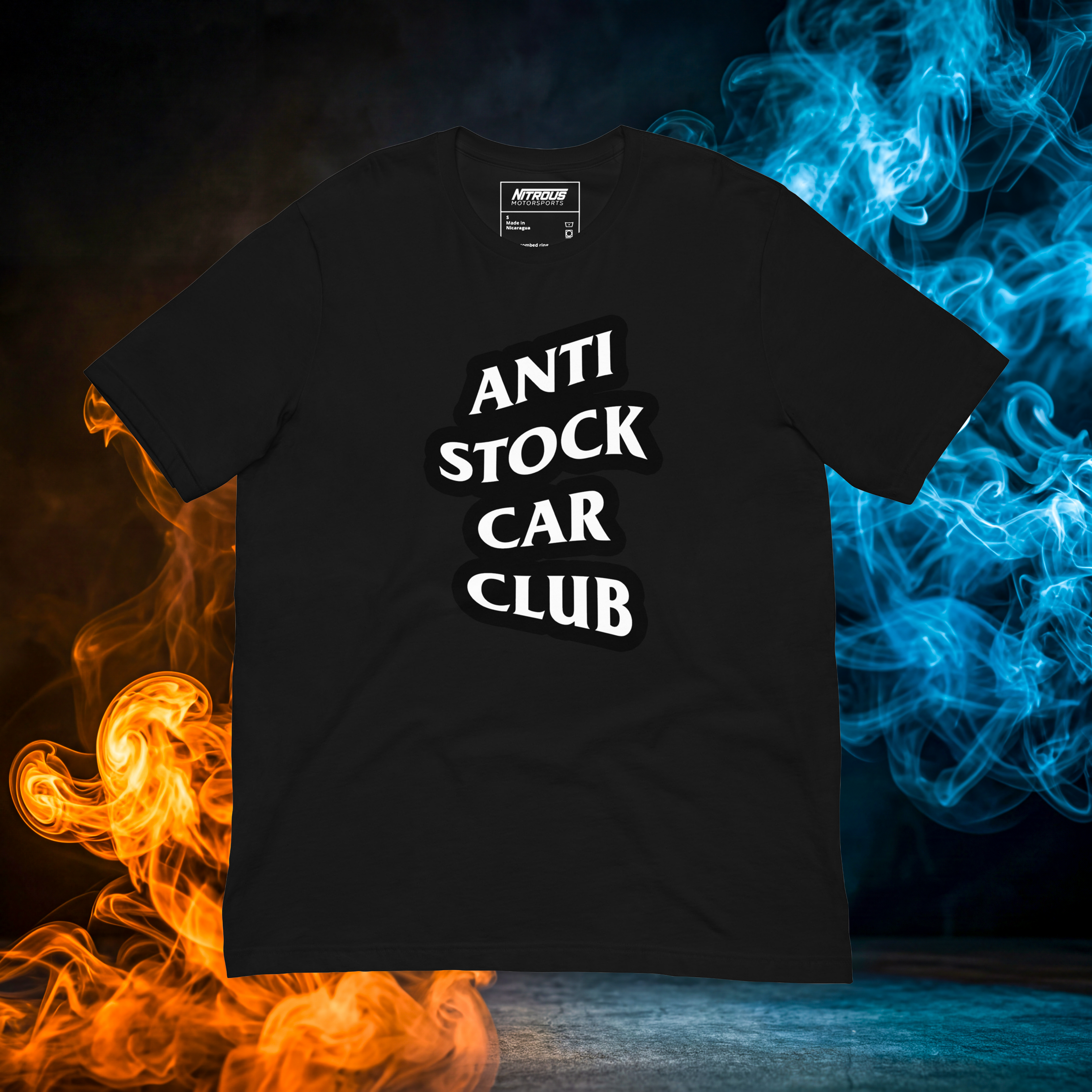 Anti Stock Car Club Parody T-Shirt