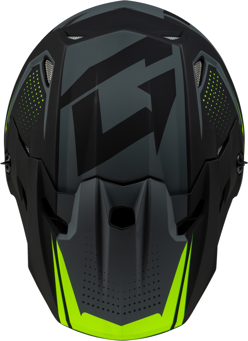Mx 96 502 Helmet Matte Grey/Hi Viz 2x
