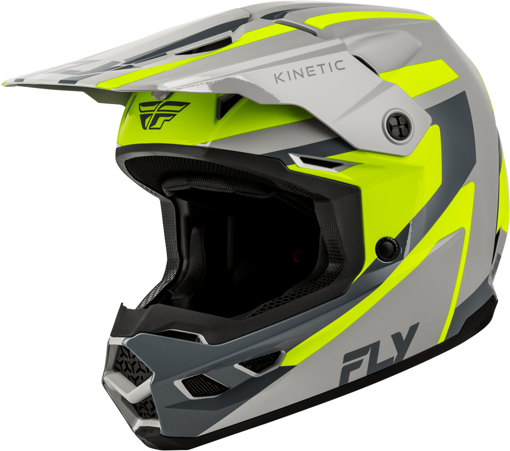 Kinetic Sync Helmet Grey/Hi Vis Md