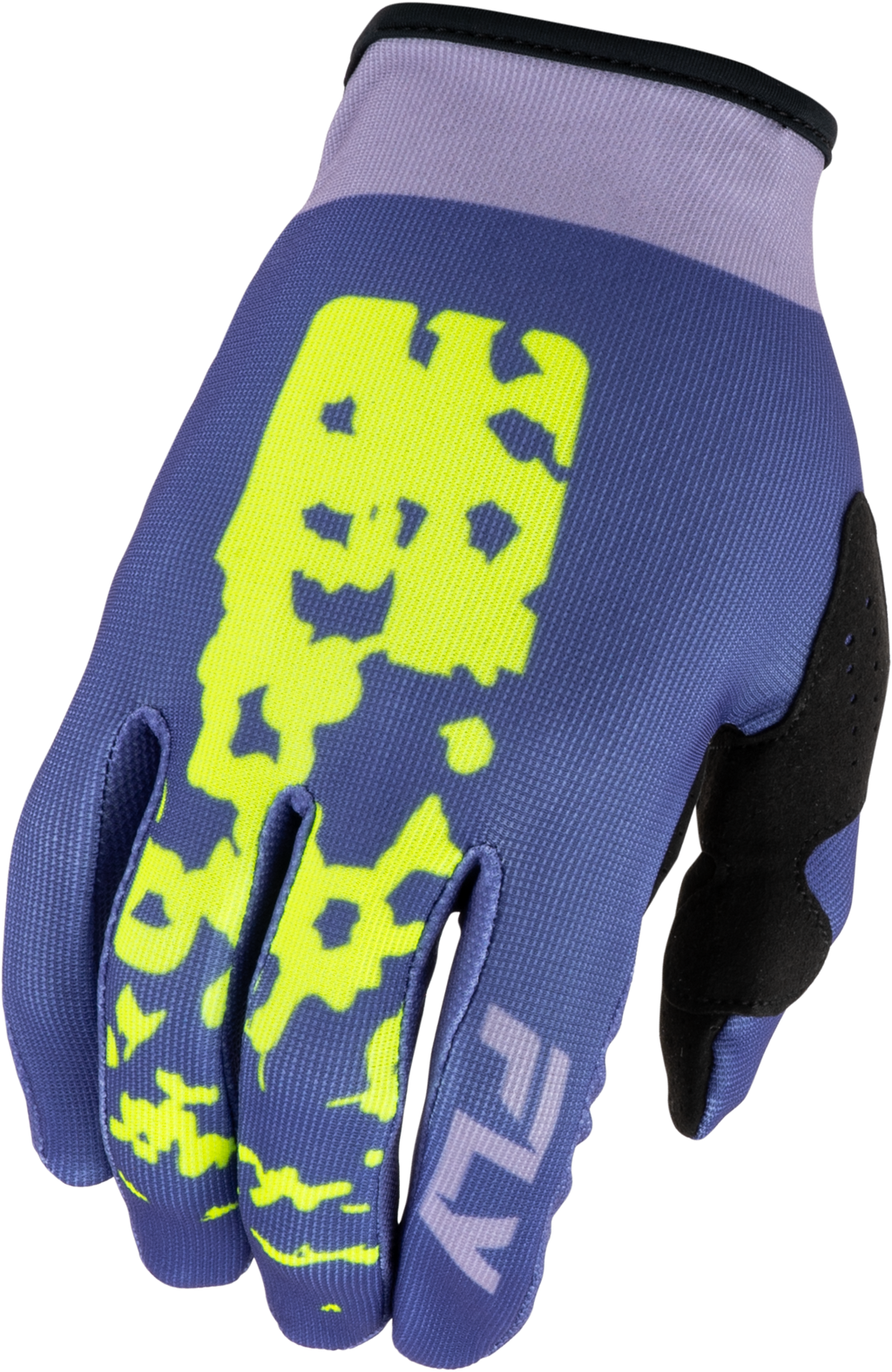 Women's Lite Flake Gloves Lavendar/Blue/Yellow Xs