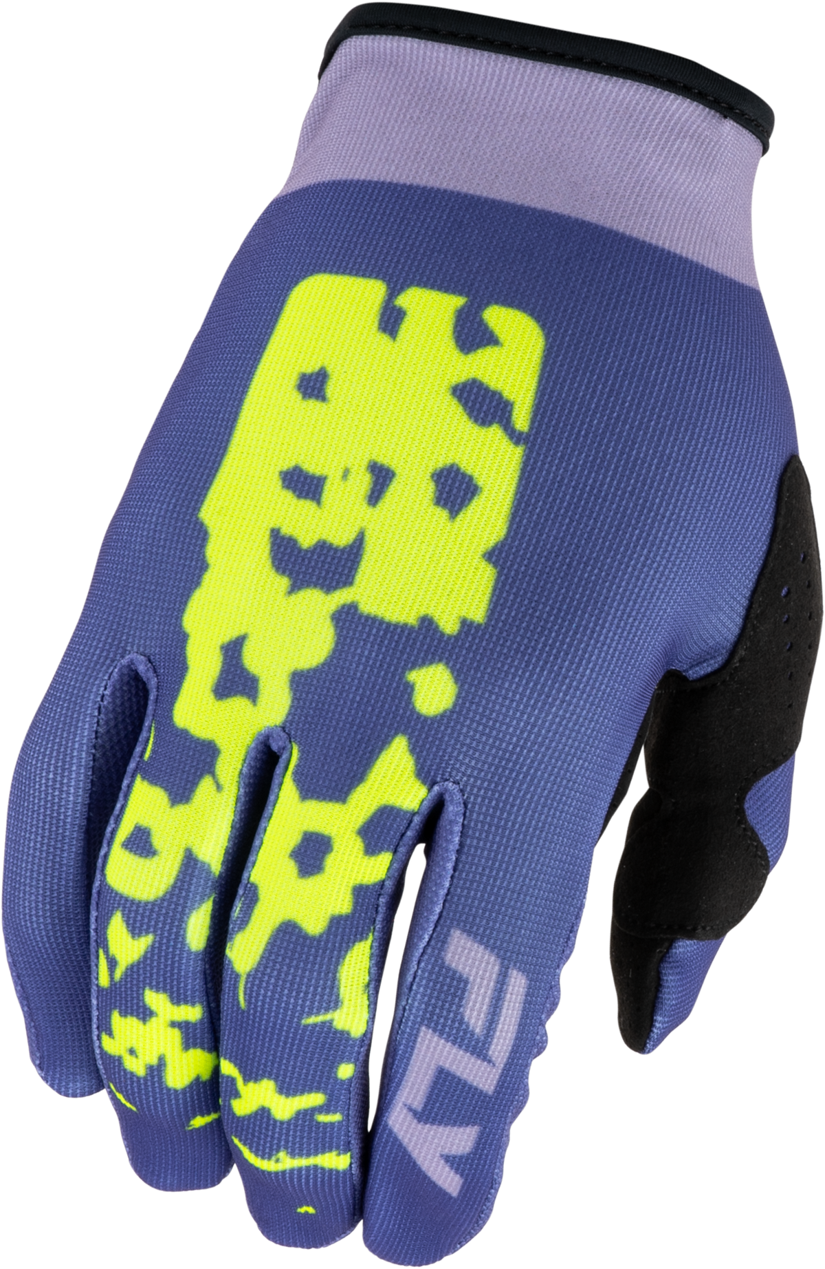 Women's Lite Flake Gloves Lavendar/Blue/Yellow Xs