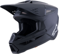 Sm3 Solid Helmet Black Matt Md