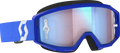 Primal Goggle Blue/White Blue Chrome Works