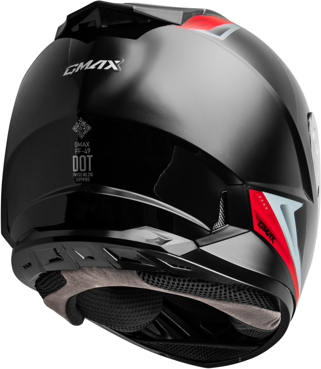 Ff 49 Syth Helmet Black/Red 2x