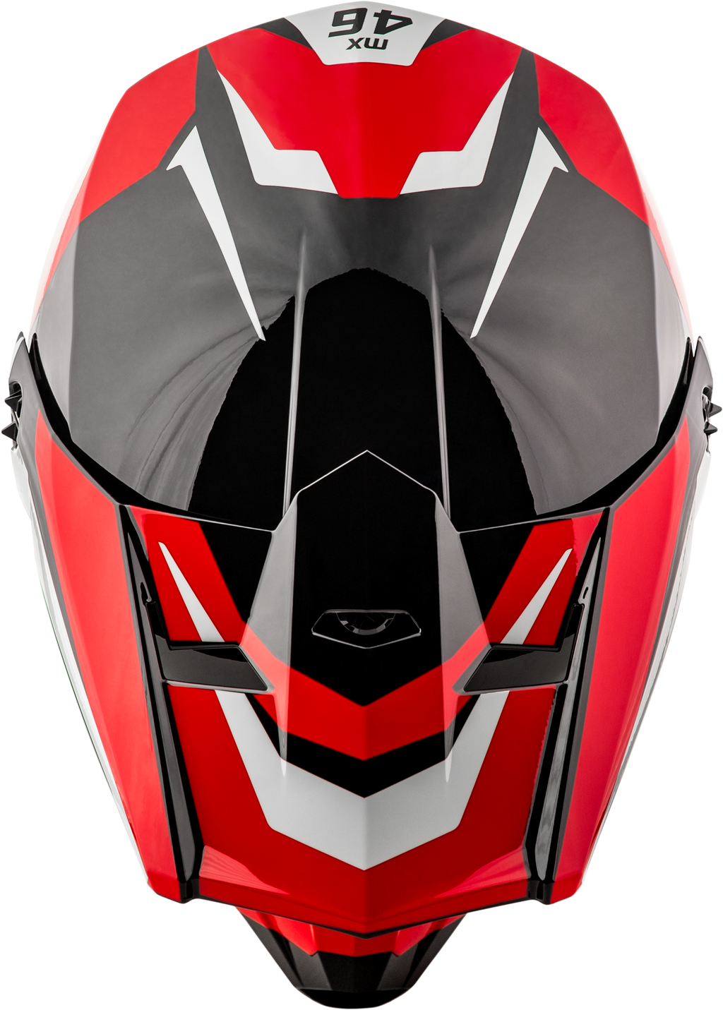 Youth Mx 46y Cyclus Helmet Black/Red Ys
