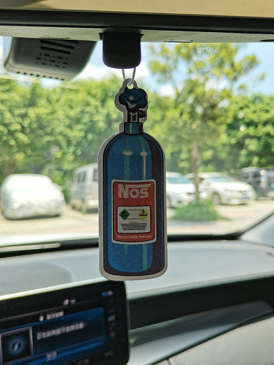 High Quality Recycle Auto Paper Hanging Modified Parts Car Air Freshener JDM Racing Style Rear View Mirrow Pendent Solid Paper