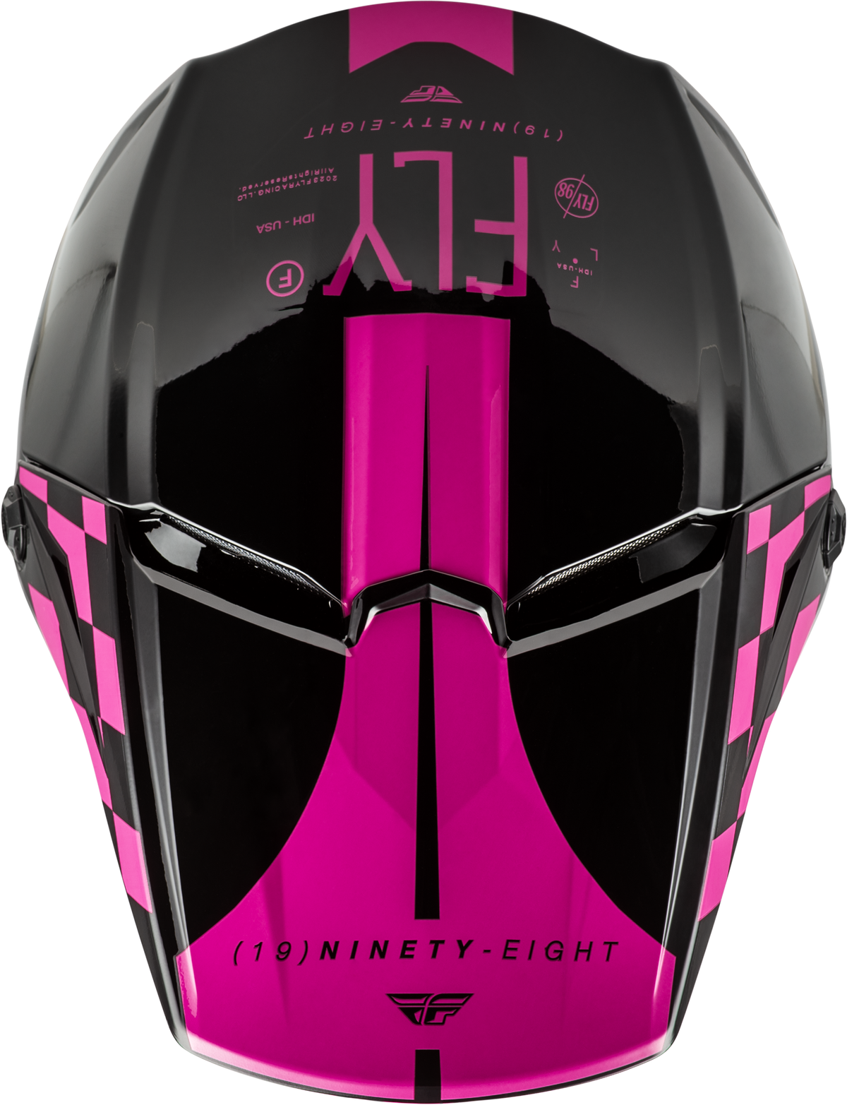 Kinetic Lite Rival Helmet Gloss Black/Pink Xl