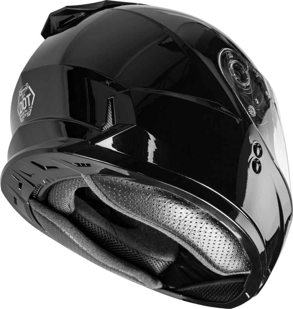Youth Gm 49y Full Face Helmet Black Yl