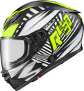 Exo R430 Full Face Helmet Head Trip Hi Viz Xl