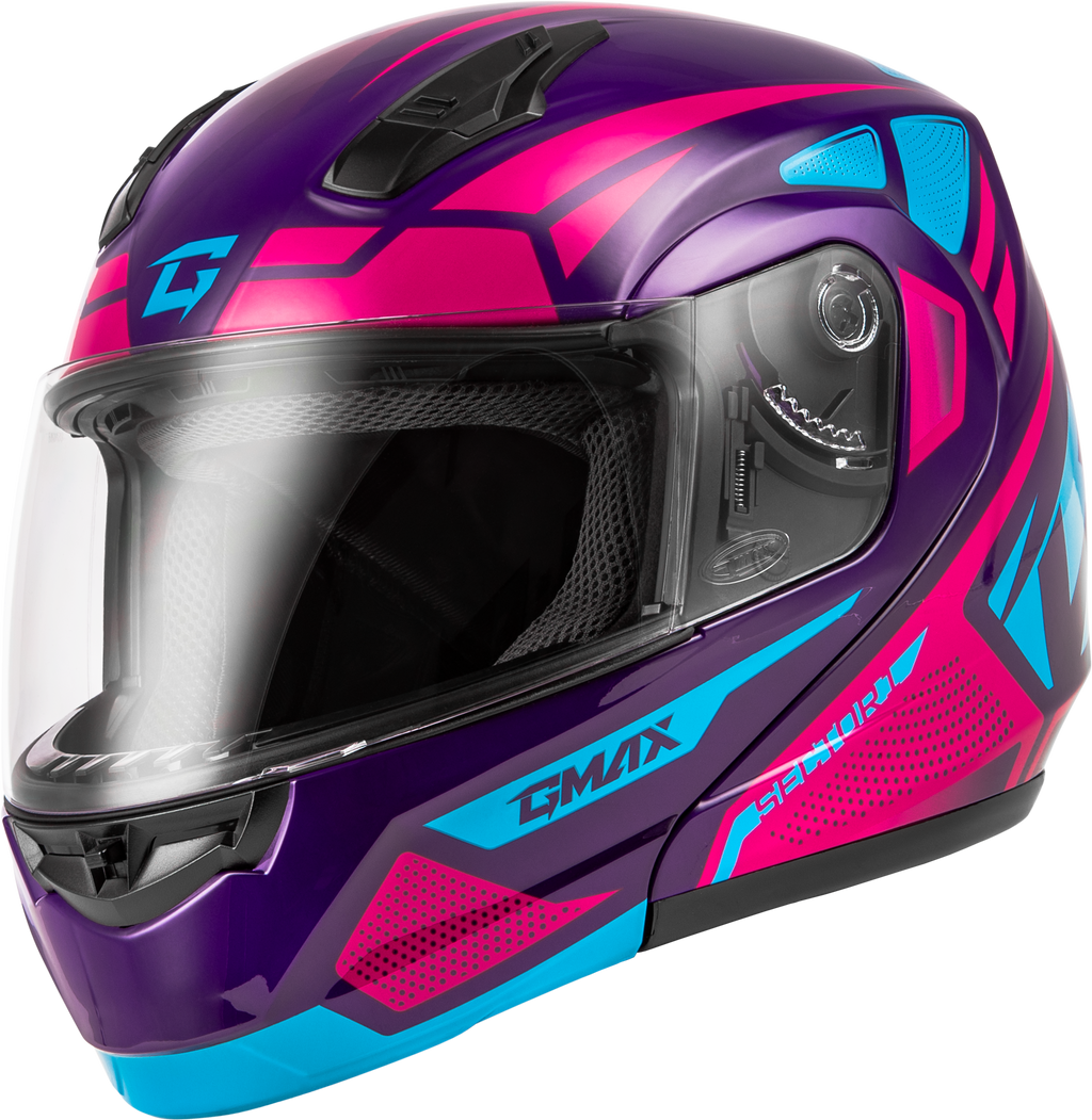 Md 04 Sector Helmet Violet/Pink Lg
