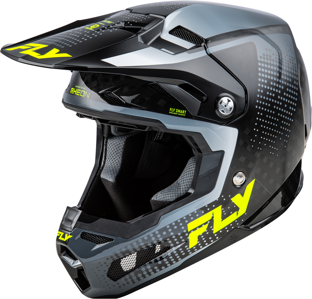 Formula S Carbon Protocol Hlmt Black Carbon/Grey/Hi Vis Xs