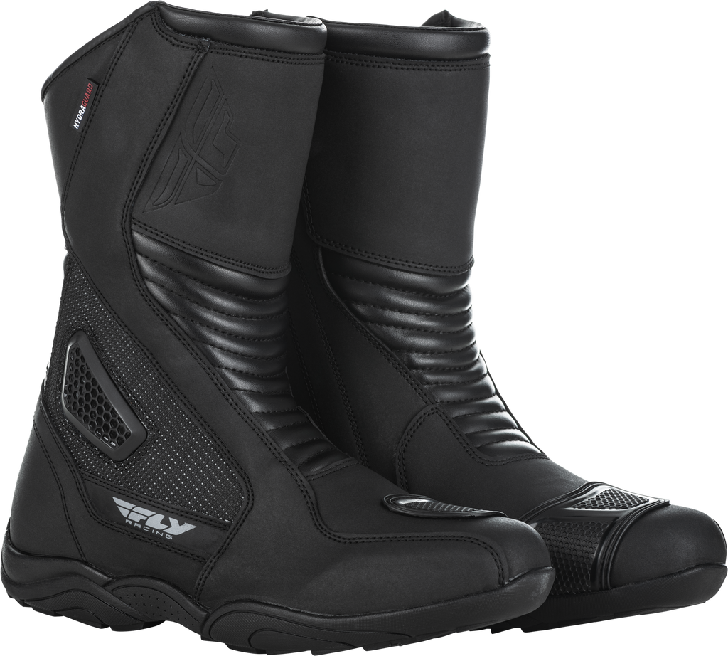 Milepost Boots Black Sz 14