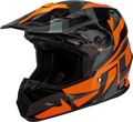 Mx 96 Splinter Helmet Black/Orange Xs