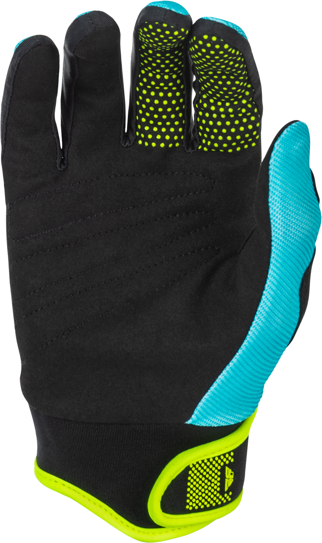 Youth F 16 Gloves Aqua/Black/White Ys