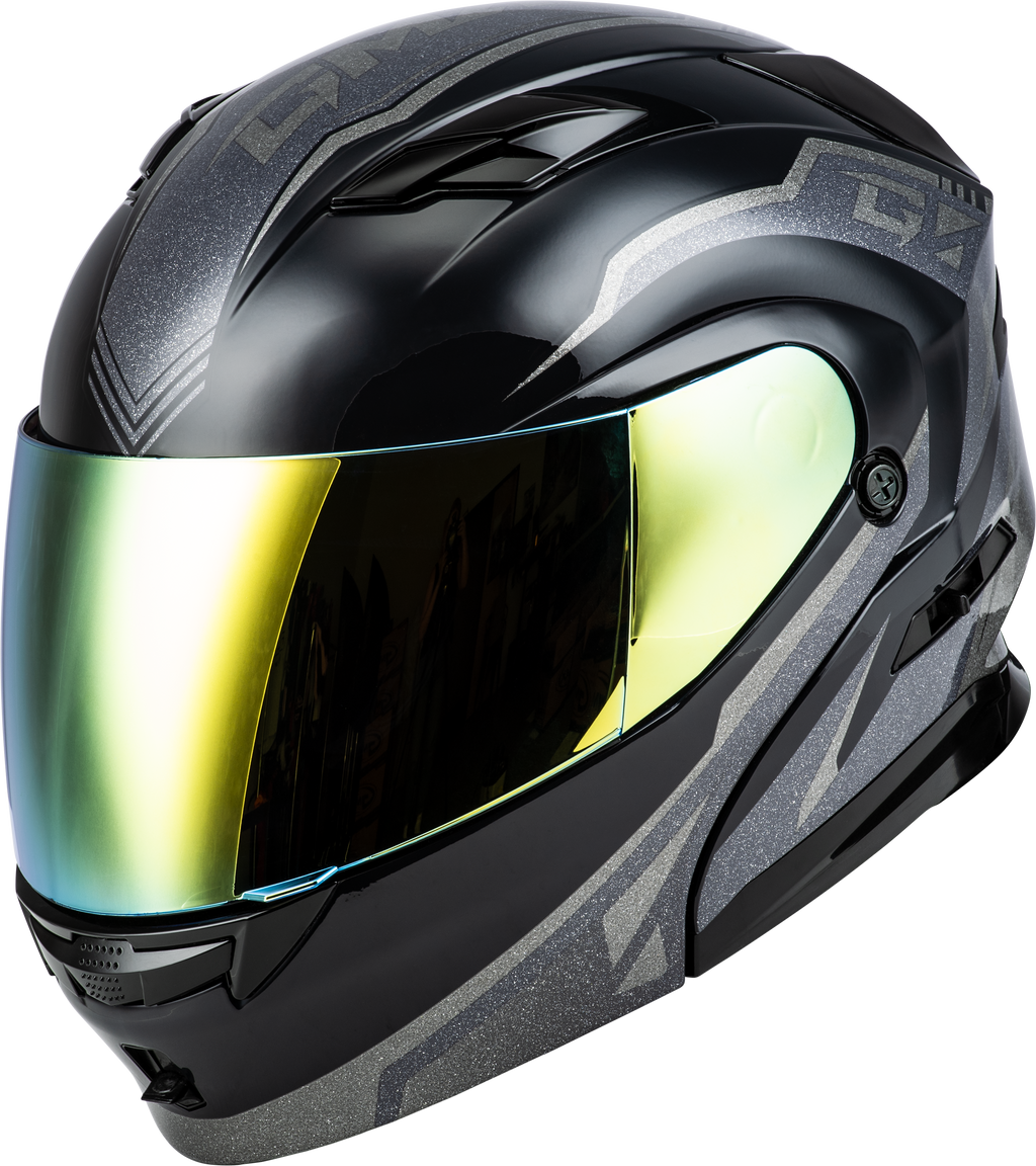Md 01 Volta Helmet Grey/Silver Metallic Lg