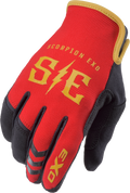 Air Stretch Gloves Charge Red/Gold Xl