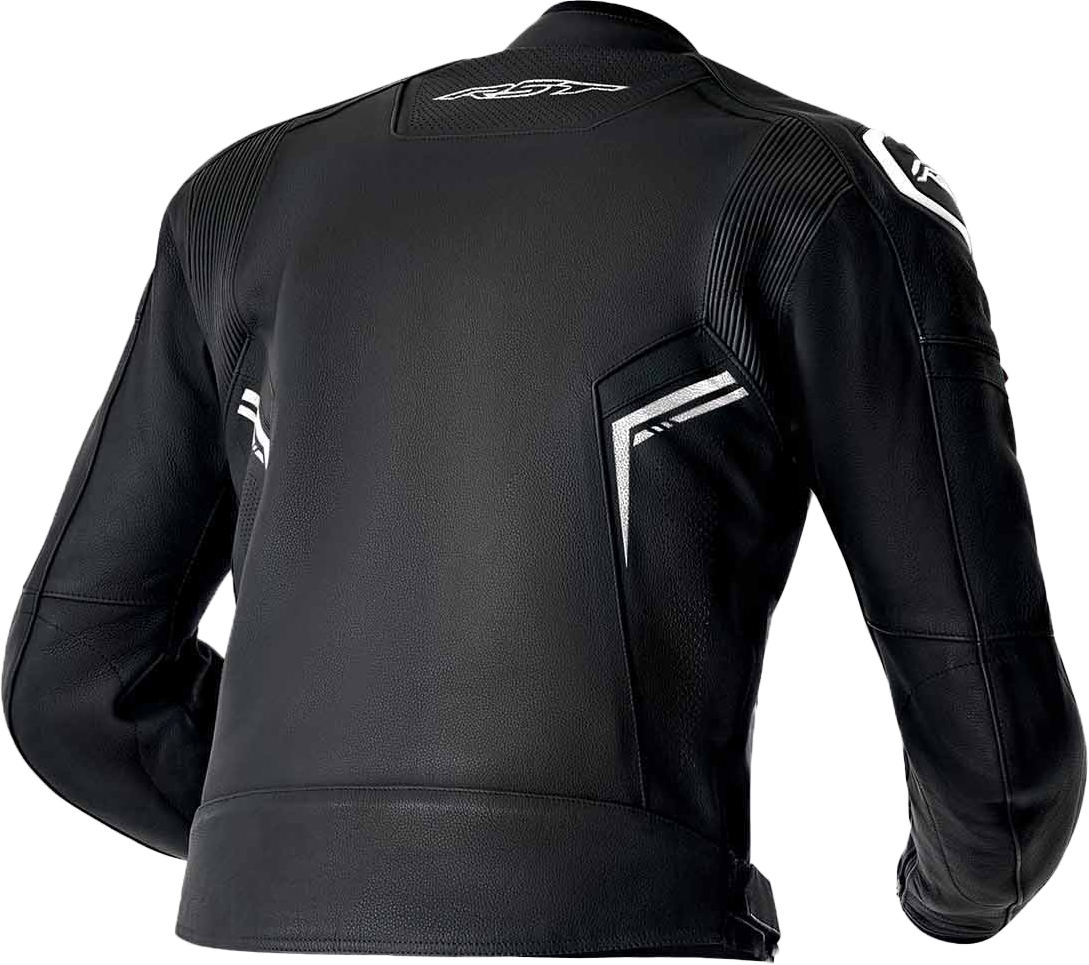 S1 D3o Leather Jacket Blk/Whi Sm