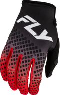 Fly Racing Kinetic Fade Gloves Black/Red/White