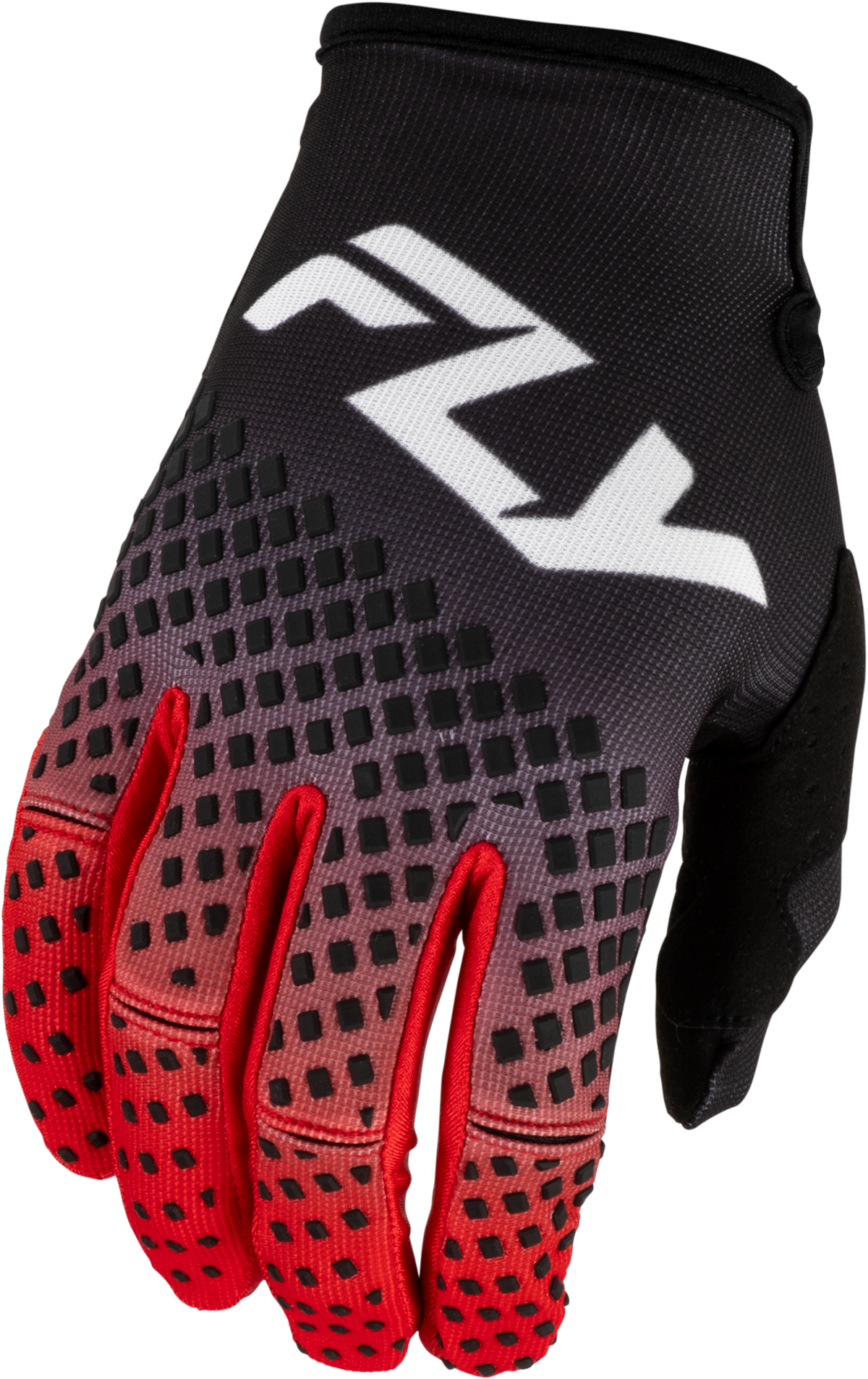 Fly Racing Kinetic Fade Gloves Black/Red/White