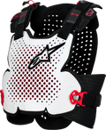 A 4 Plasma Chest Protector Blk/Red/Wht Xl/2x