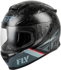 Fly Racing Sentinel Mech Helmet Black/Grey/Red