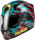 Fly Racing Revolt Space Creep Helmet Light Blue/Black/Red